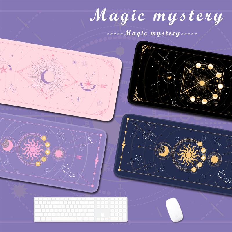 Gaming Accessories For Gaming Laptop - Magic Moon Star Purple bardzo duża