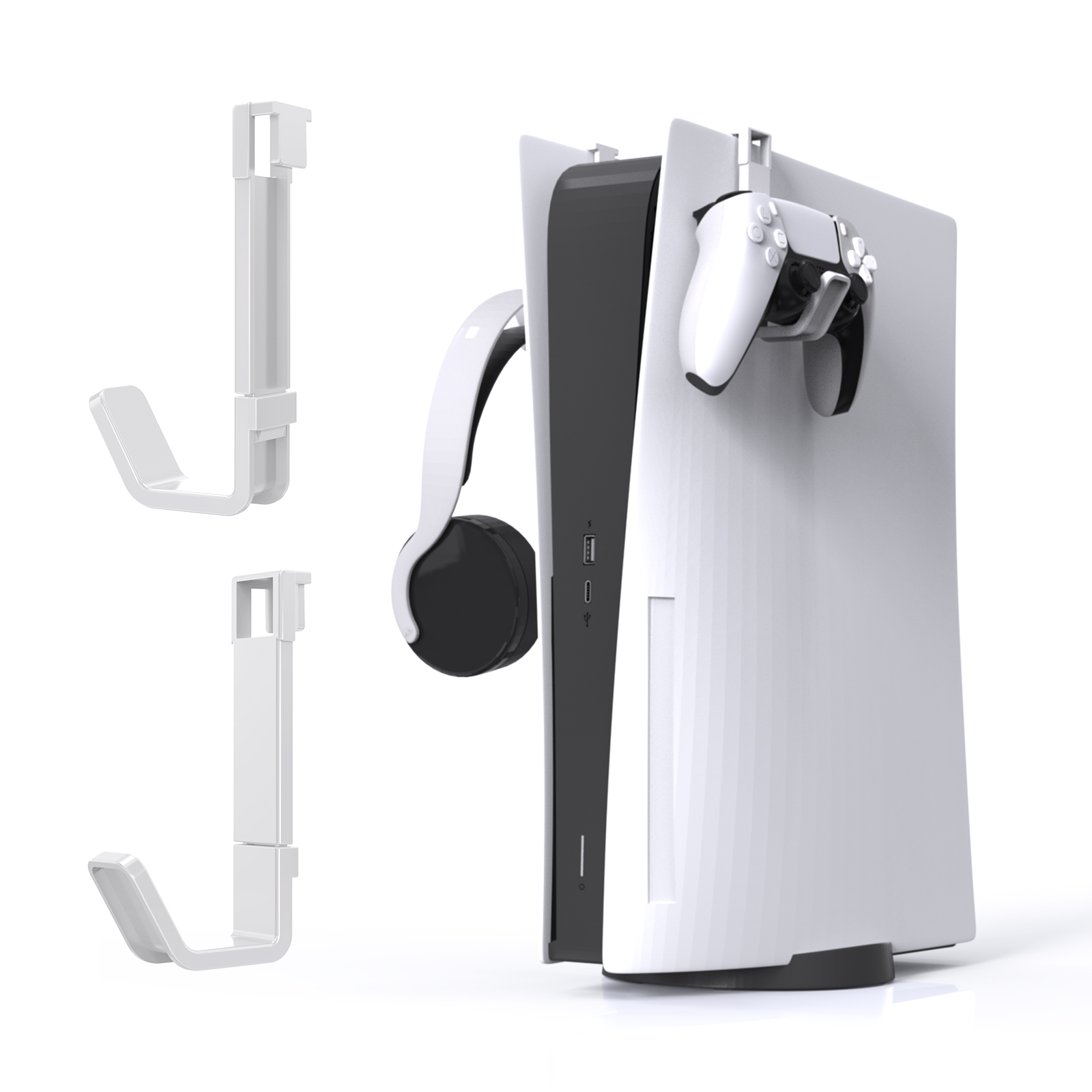 Gaming Accessories Holder - Uchwyt ścienny na kontroler i słuchawki