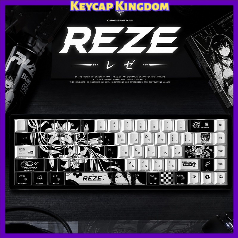 Gaming Accessories Aesthetic - Nowe klawisze Reze 5.0 Anime Keycaps