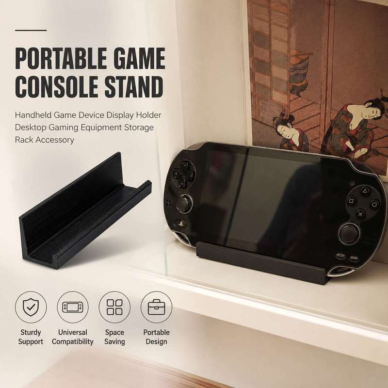 Gaming Accessories Holder - Przenośny stojak na konsolę do gier,