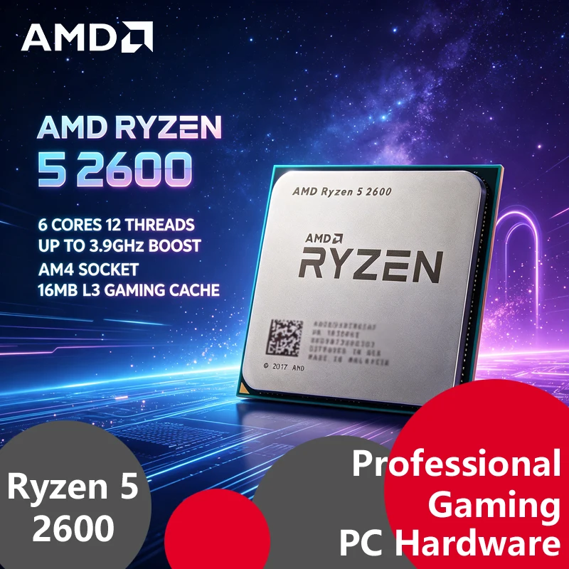 Amd Cpu Ryzen 5 - AMD Ryzen 5 2600 CPU w