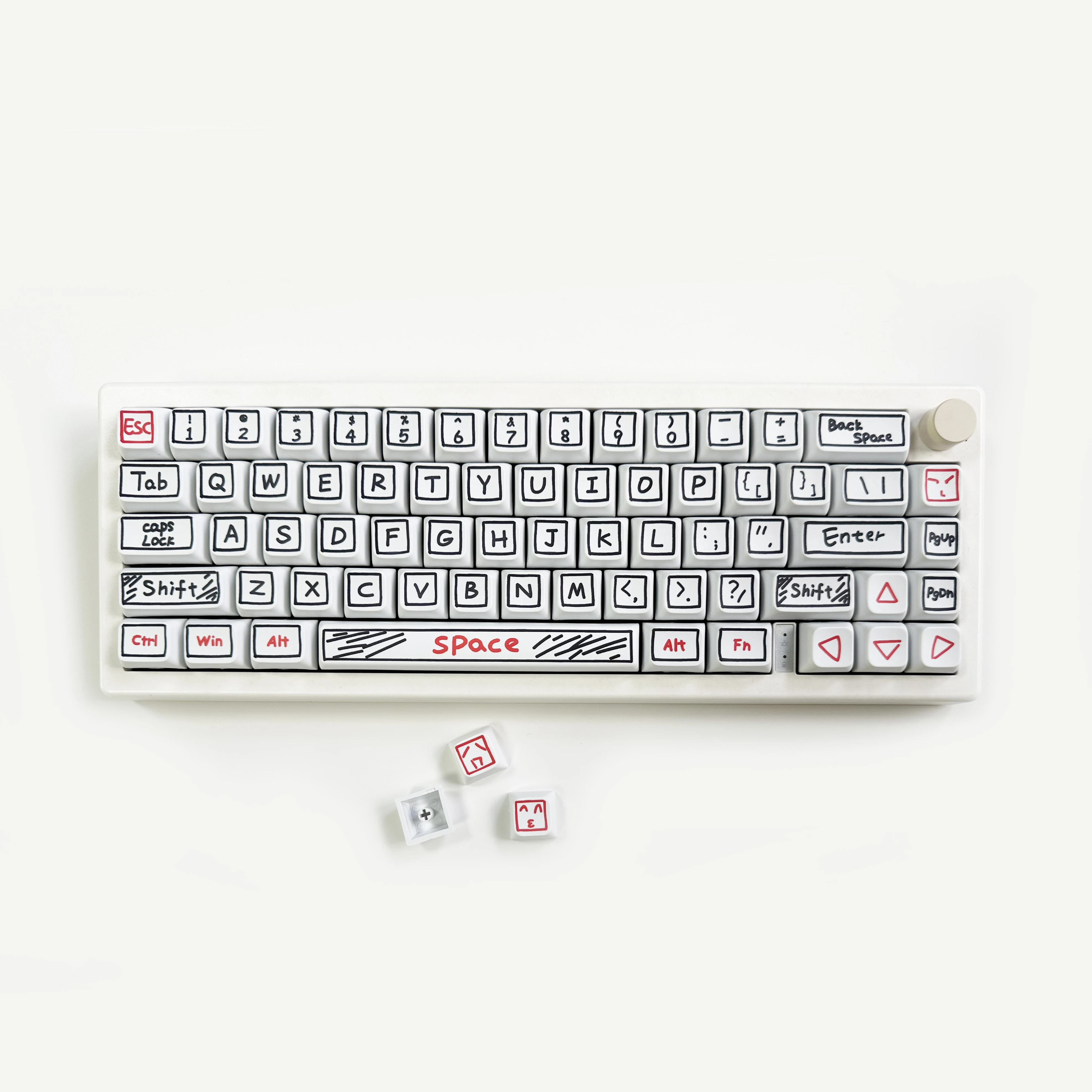 125 klawiszy profil XDA motyw  – Gaming Accessories Aesthetic recenzja i cena