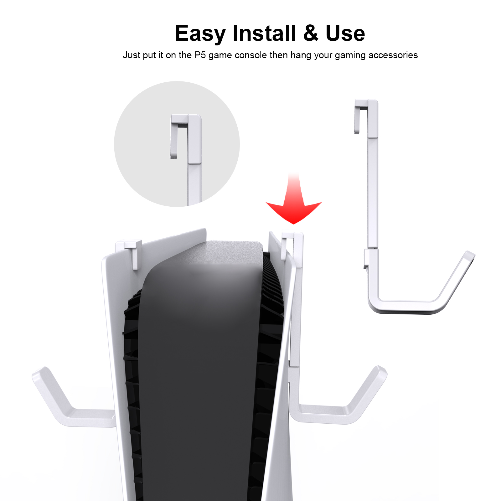 Uchwyt ścienny na kontroler i  – Gaming Accessories Holder recenzja i cena